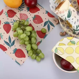lfgb reach certified natural beeswax food paper reusable green wrap